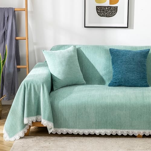 アンティークブルーラインしっかりマルチカバー207x145